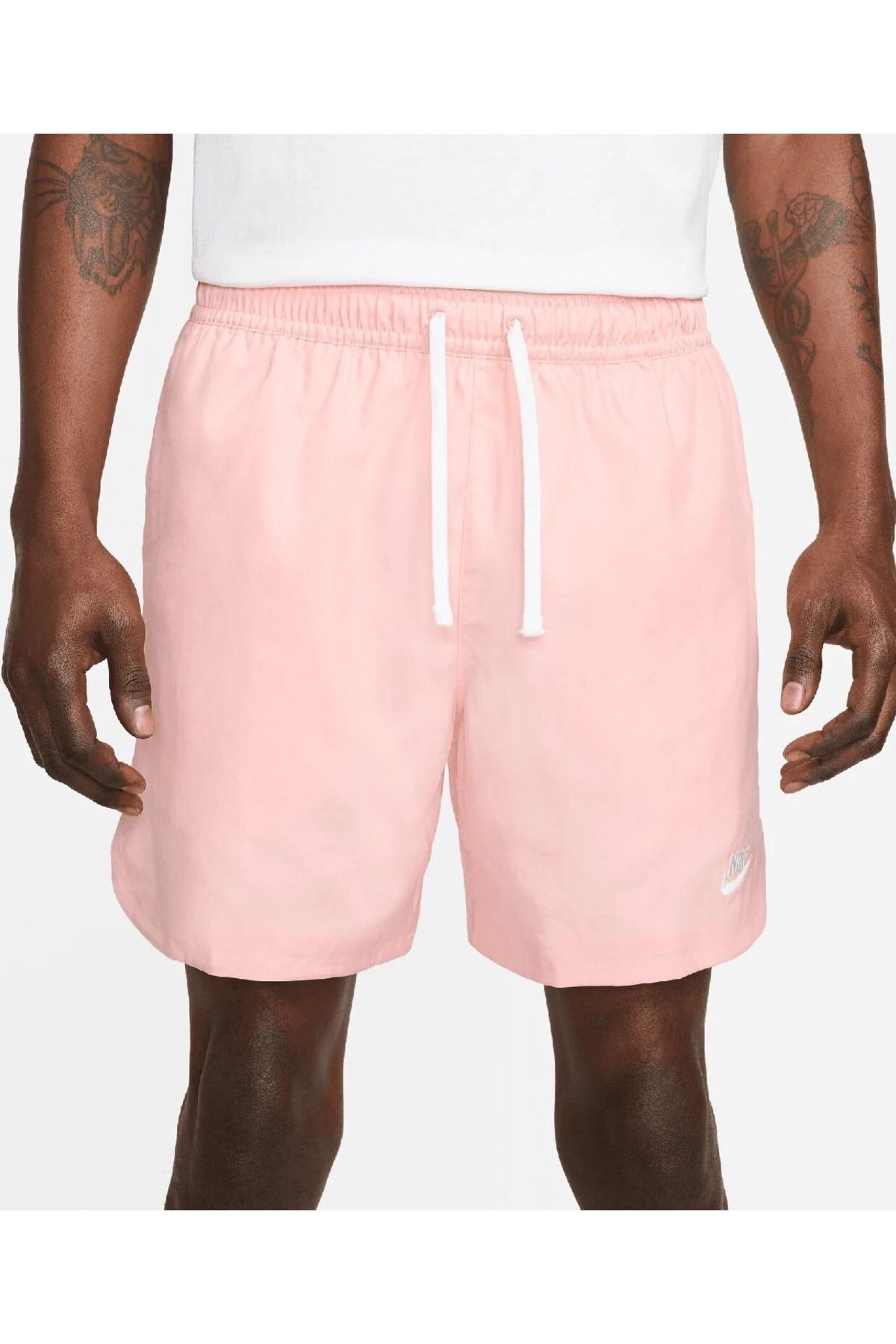 Nike pink shop swim shorts