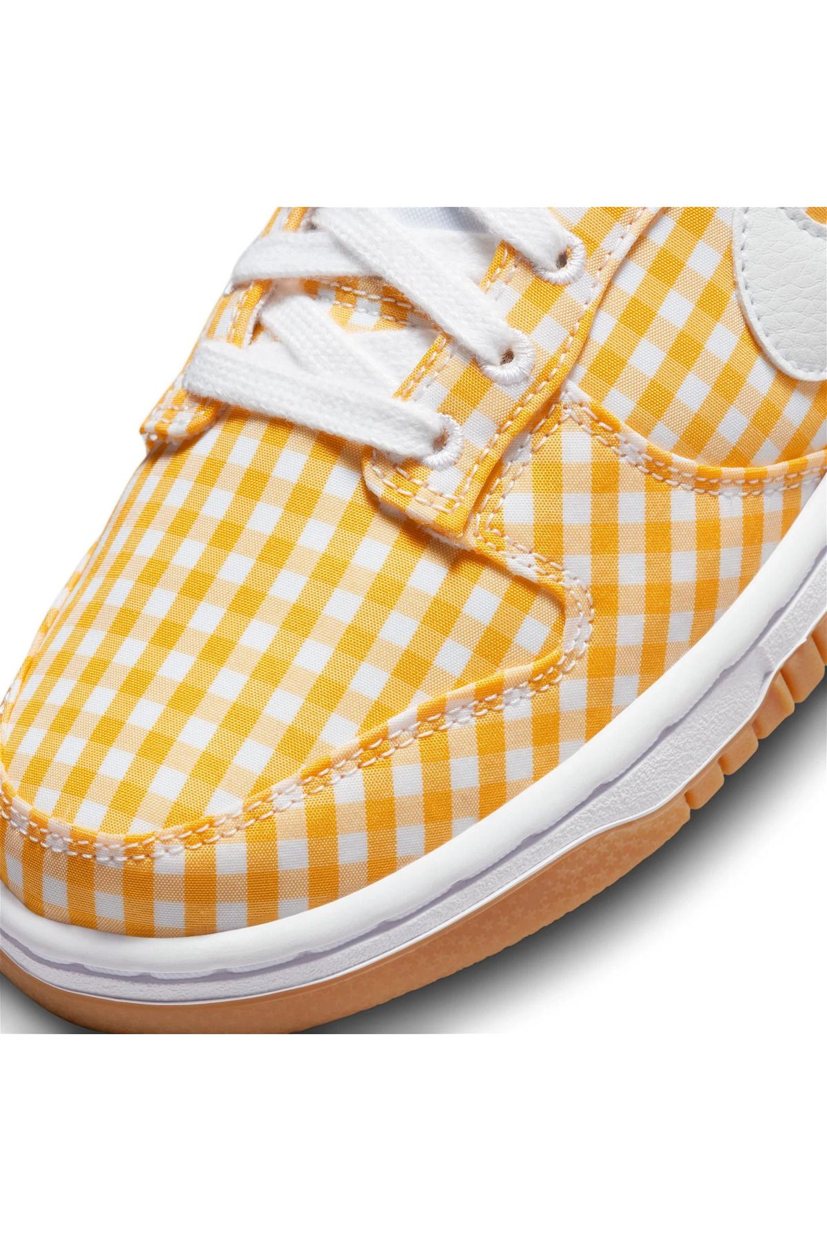 Yellow sale gingham shoes