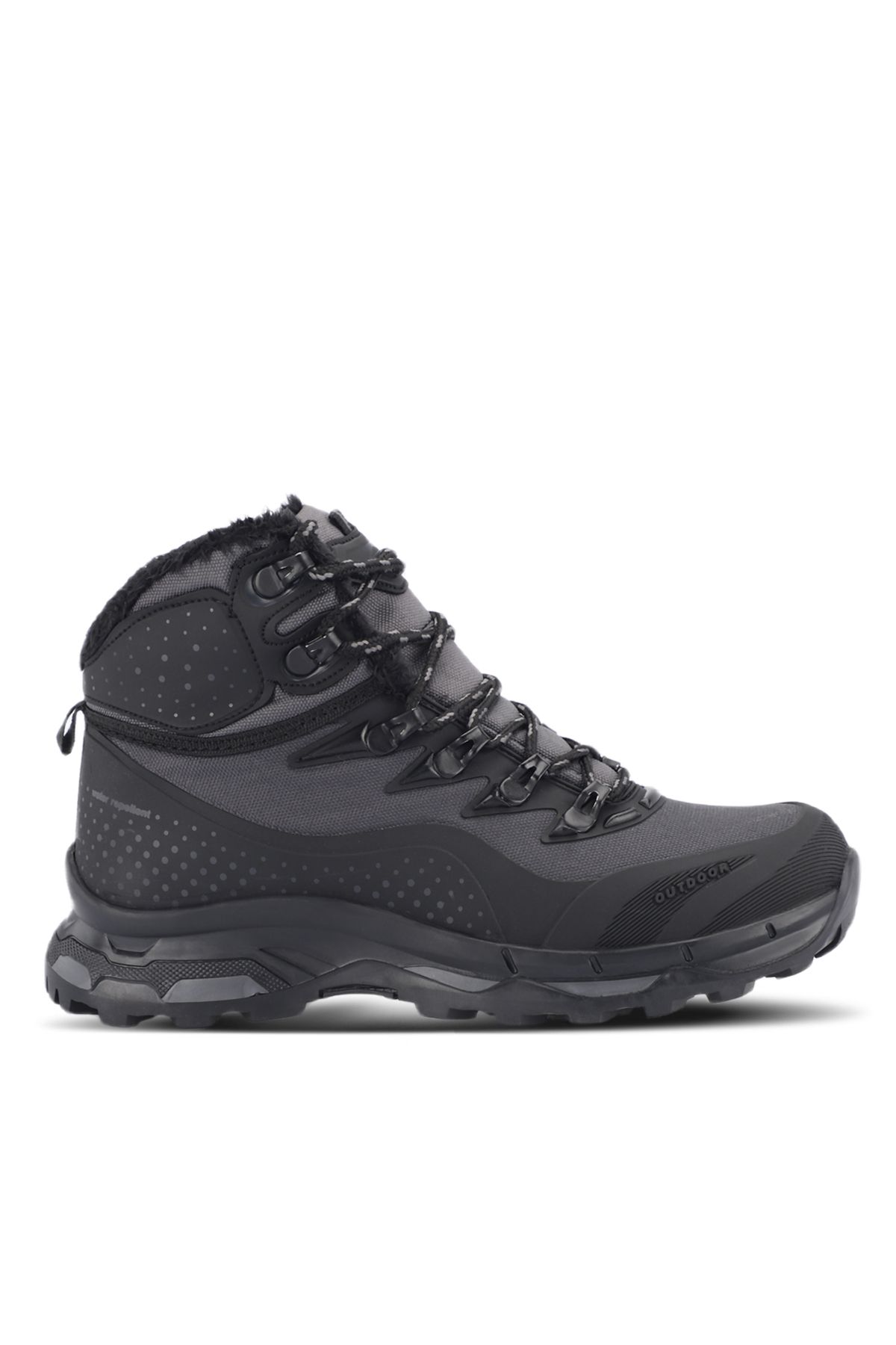 Dark gray sales boots