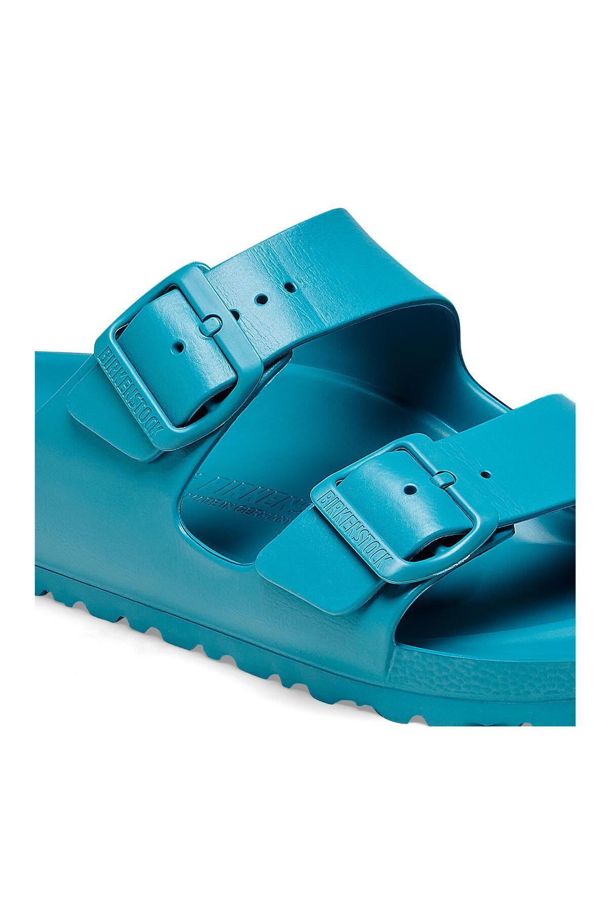 دمپایی بیرکن استاک زنانه اوا فیروزه Authentic راسته      Classical/کلاسیک | Birkenstock 1026175 DE - تصویر 6