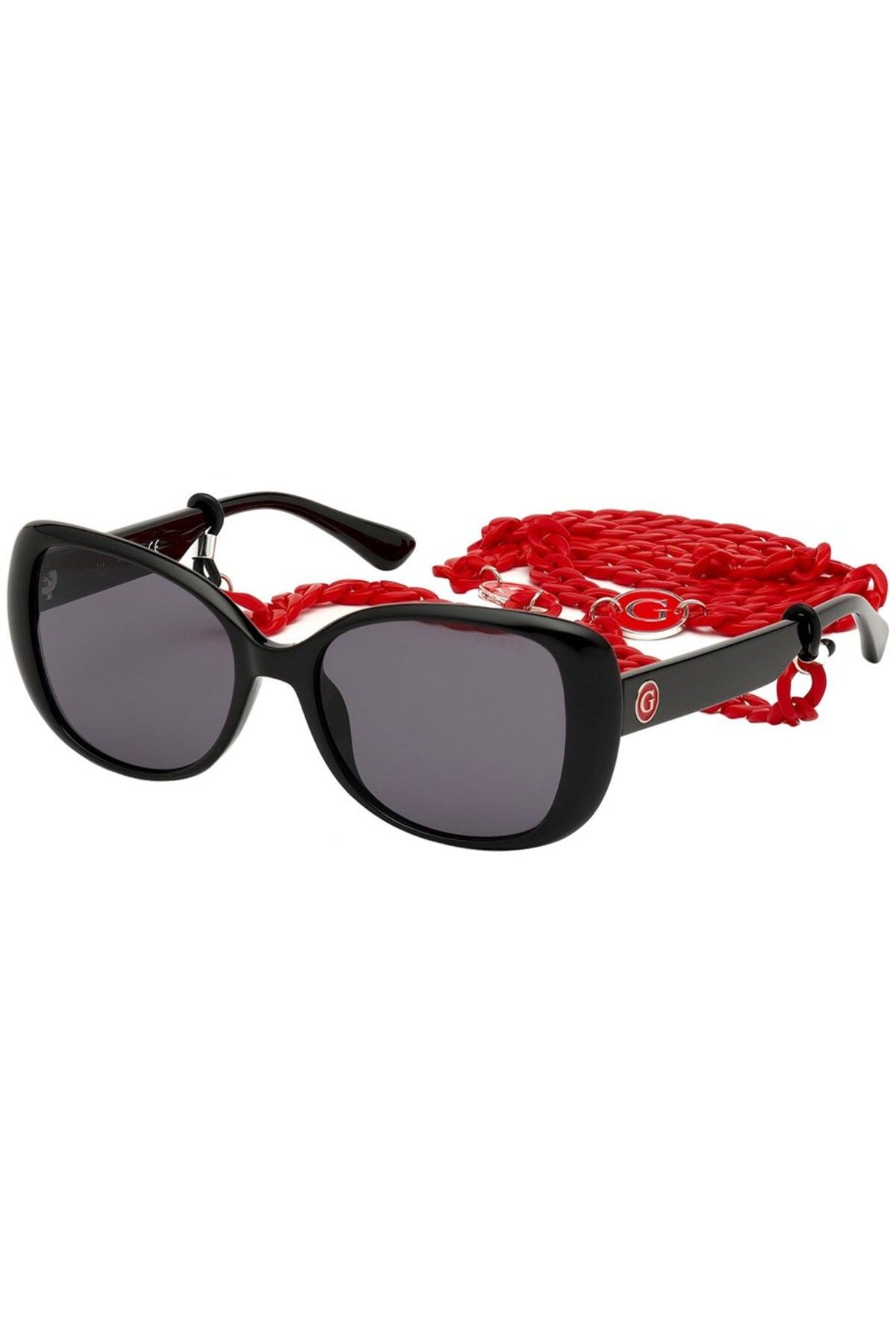 Guess Sunglasses Black Cat eye Trendyol