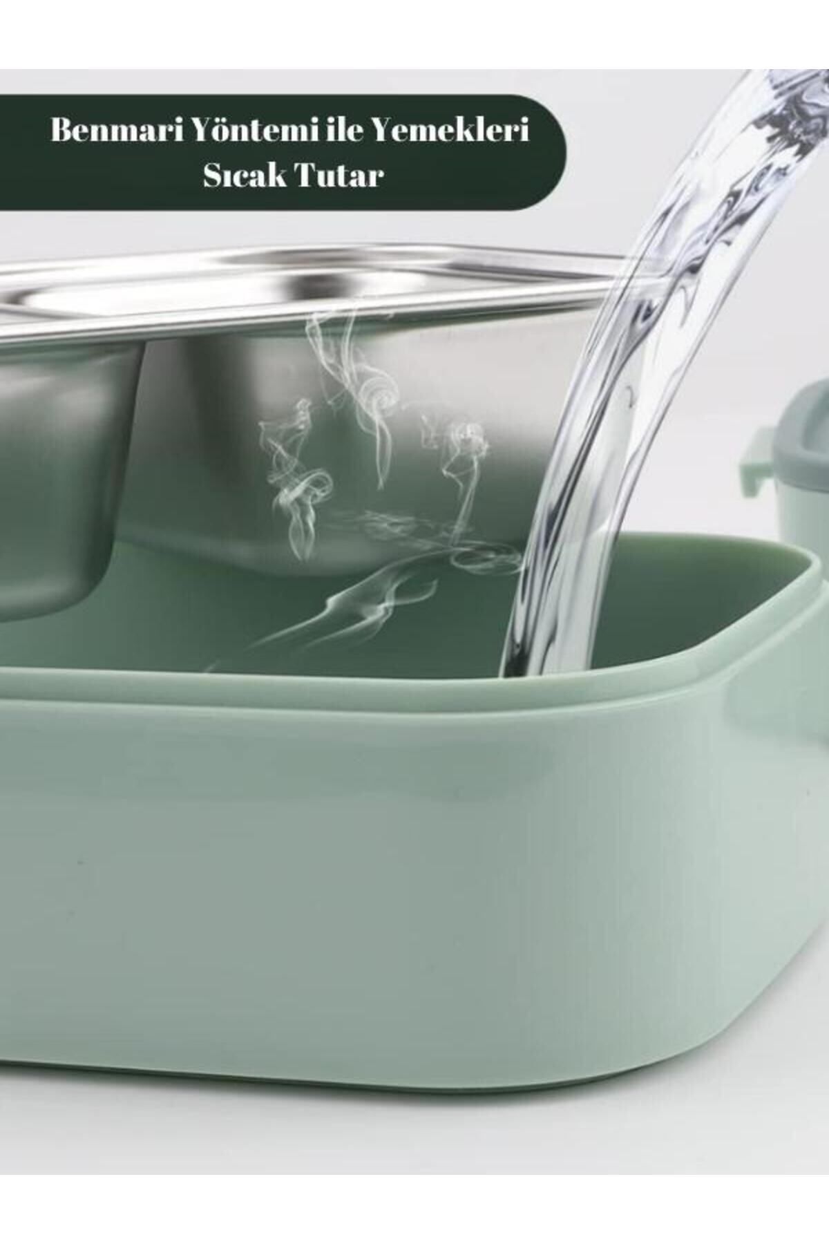 Vagonlife-Enjoy Eating Lunch Box Two Layers Stainless Steel Easy to Lock Lunch Box – 1400 ml 5