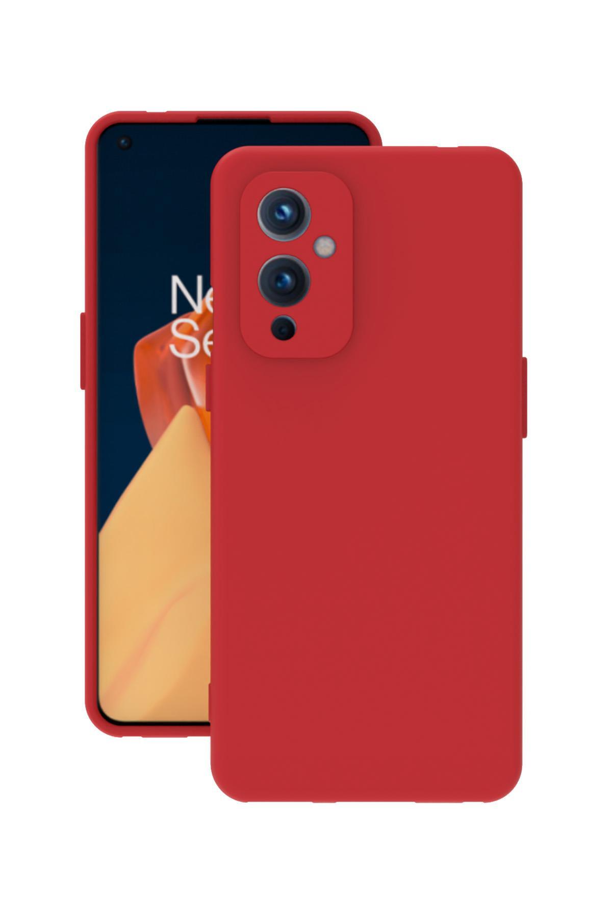 OnePlus 9 Case Camera Shielded Silicone Rubber Back Cover