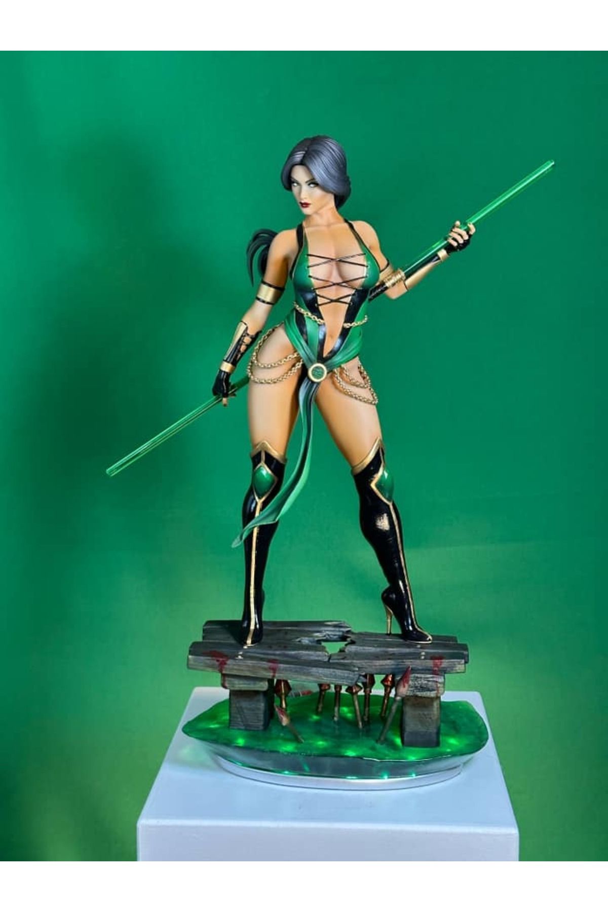 Mortal kombat jade figure sale