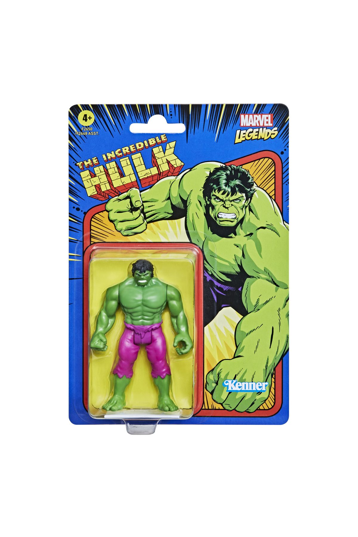 Hasbro Marvel Legends Retro 375 Collection Hulk Aksiyon Fig r