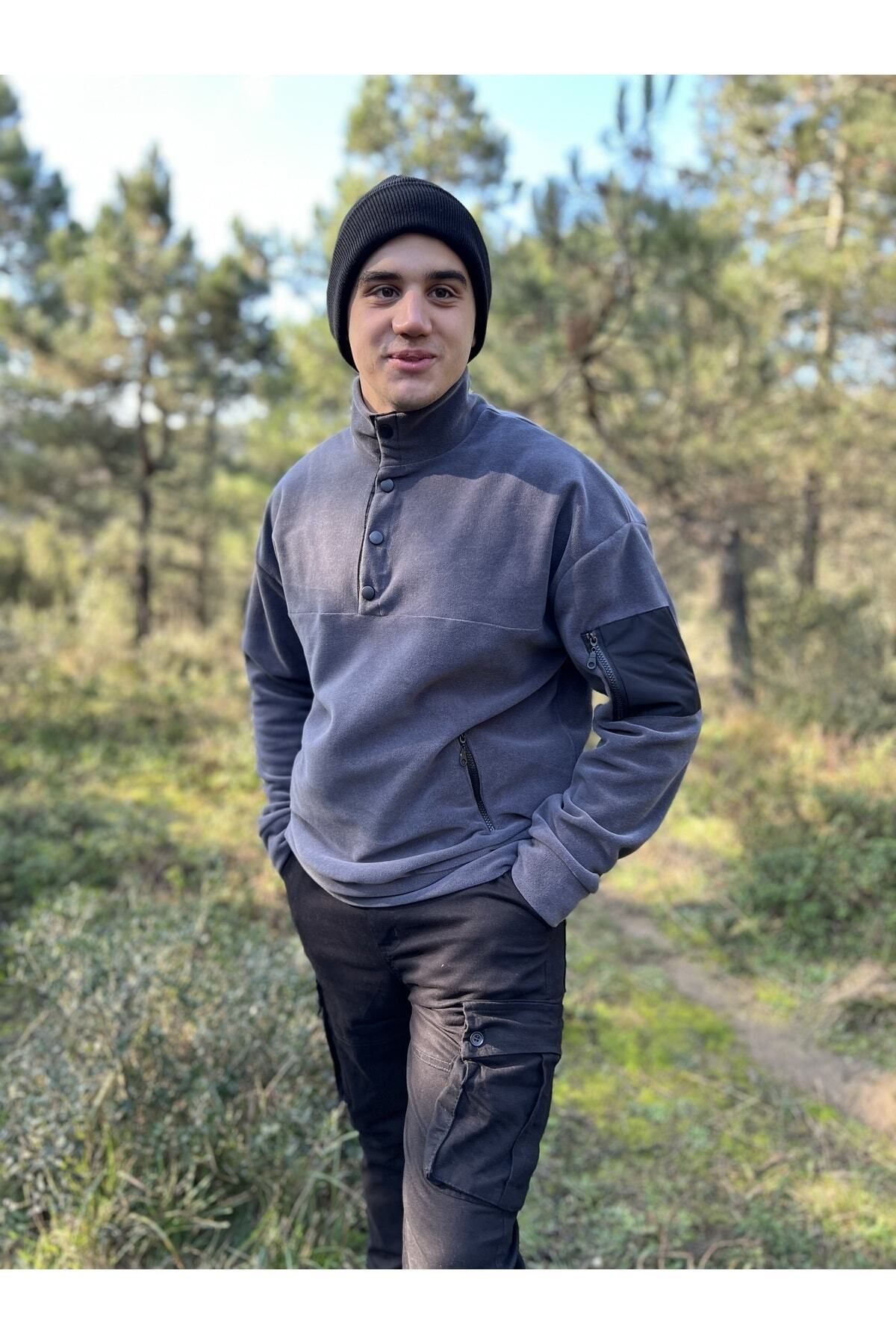 Half zip on sale winter jacket