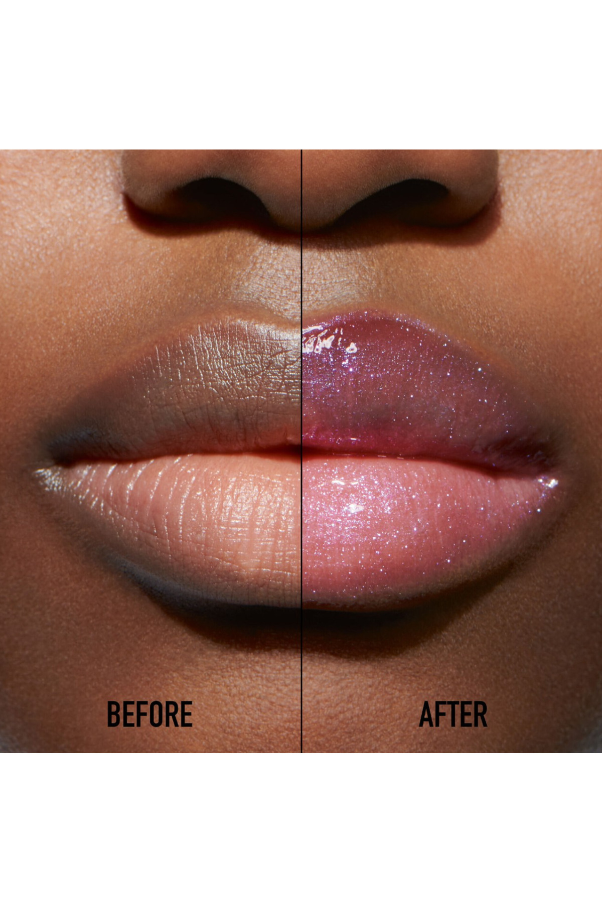 براق کننده لب Lip Addict مدل 010 رنگ هولوگرافیک صورتی با خاصیت مرطوب کنندگی 24 ساعته