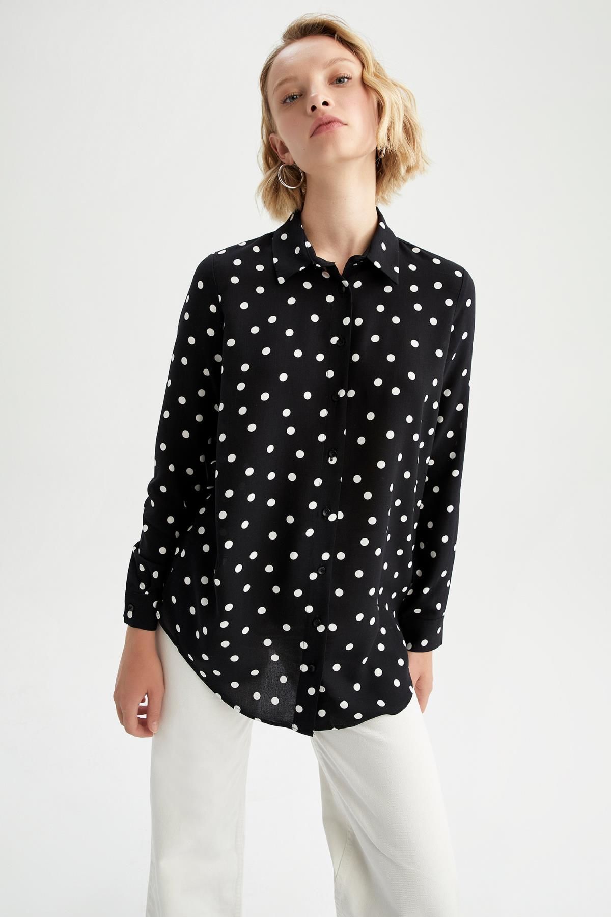 تونیک زنانه دفاکتو | T0609AZ22AU Defacto - Image 3