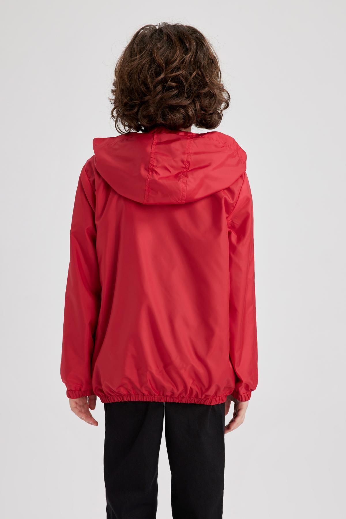 Boys red raincoat sale