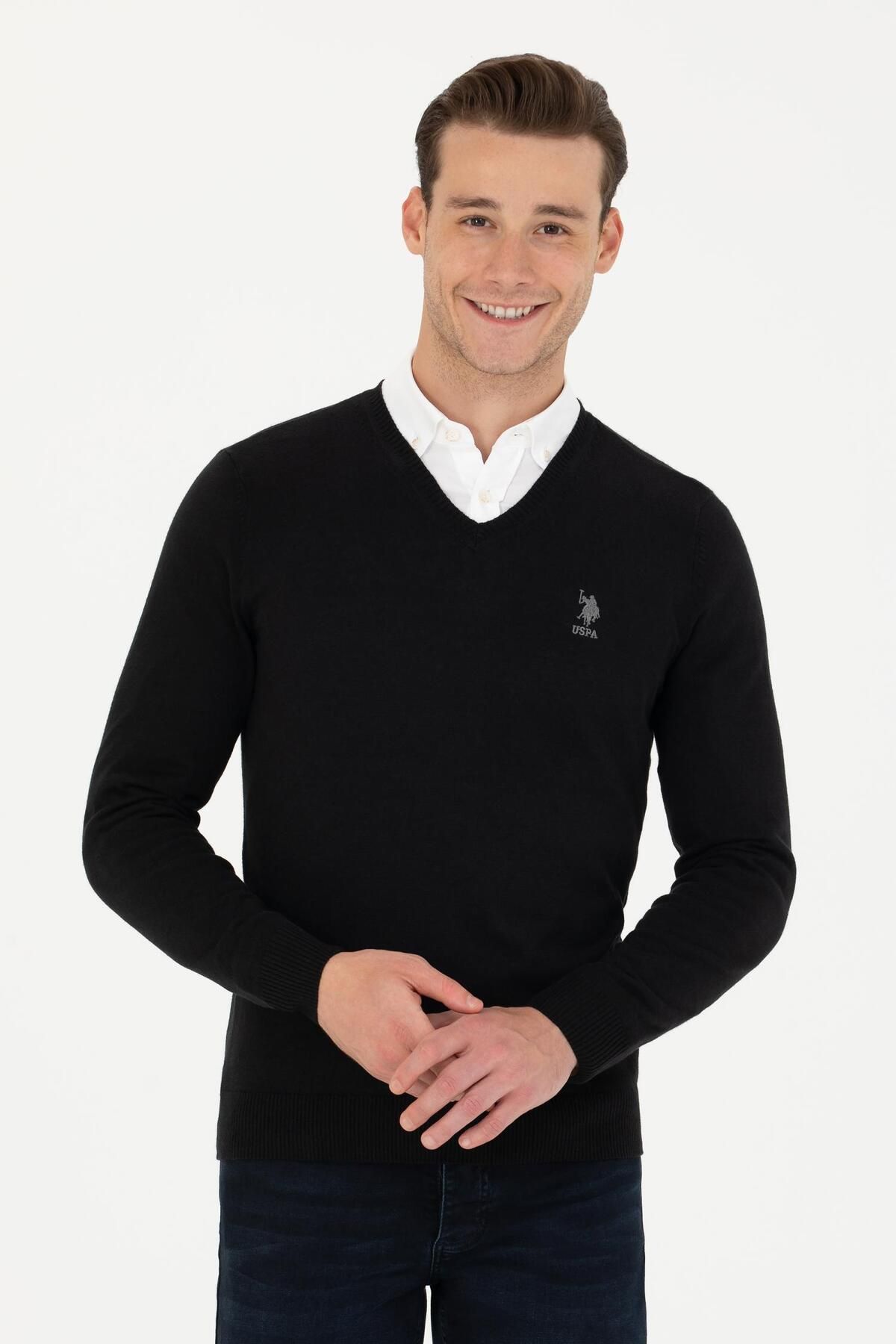 U.S. Polo Assn. Us Polo Assn G081gl0tk 1629650 fw Men s Slim Sweater Trendyol