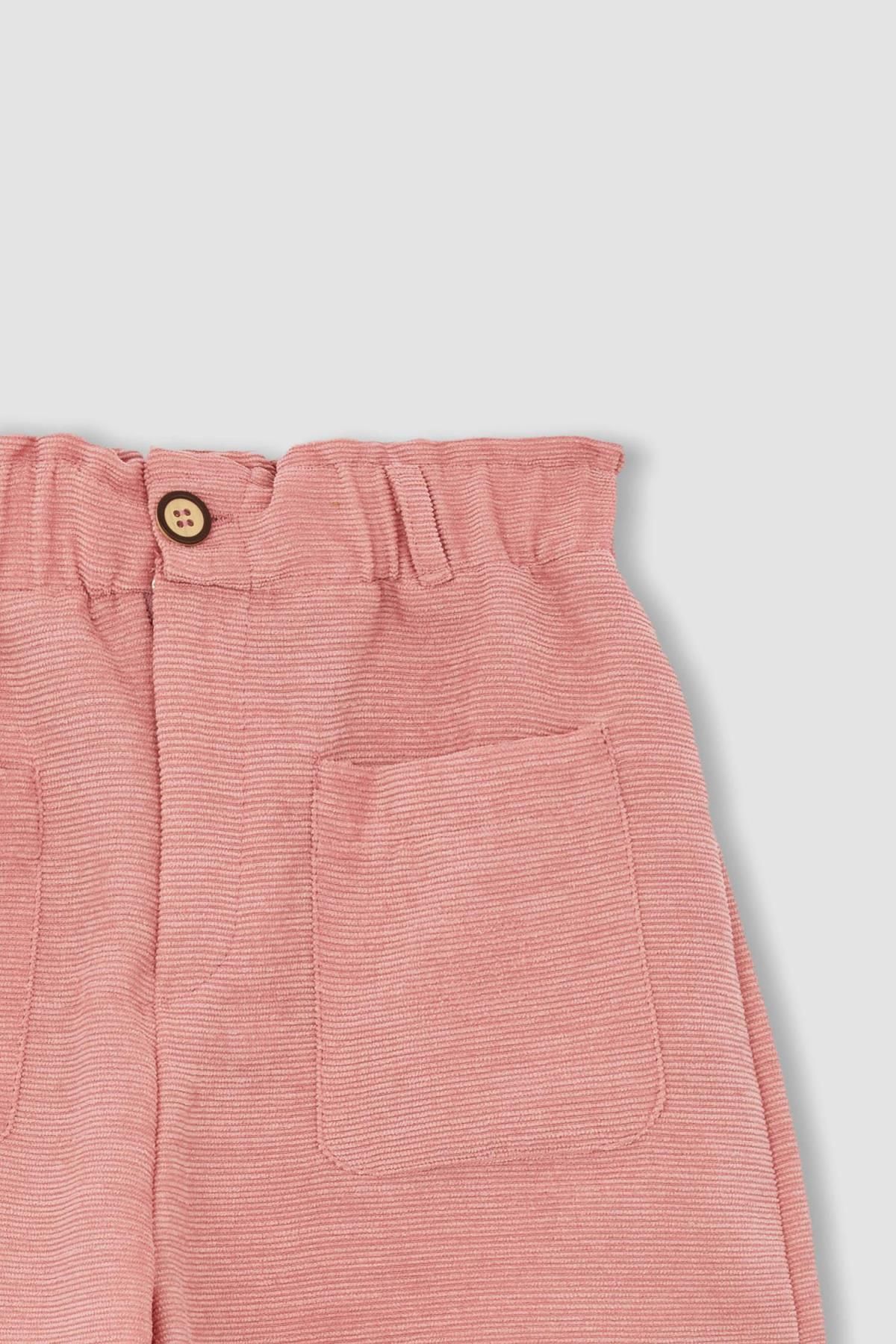 DeFacto-Mädchen-Shorts-Socken aus Samt im 2er-Set 7