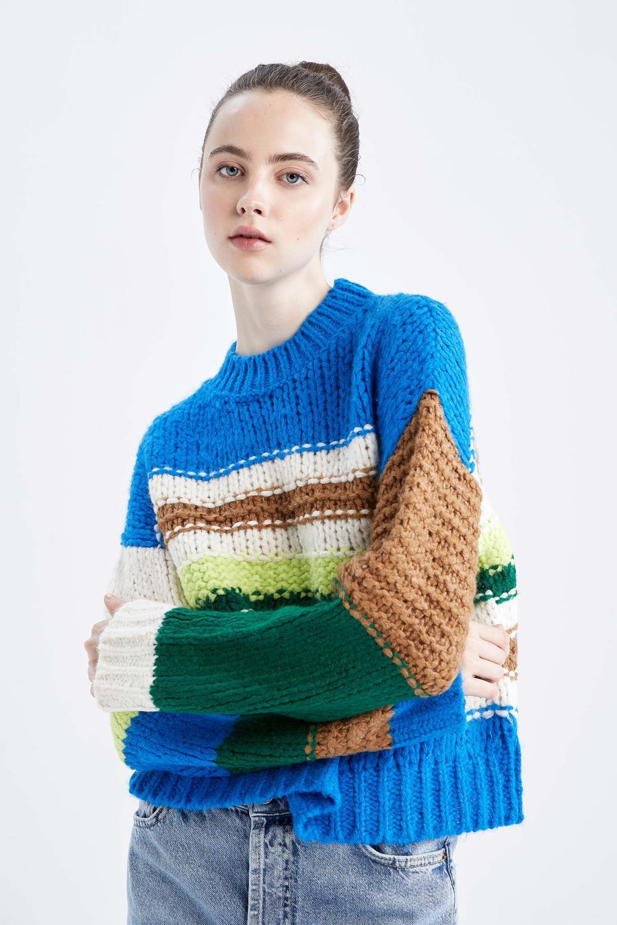 بافت زنانه دفاکتو | Y8241AZ22WN Defacto - Image 3