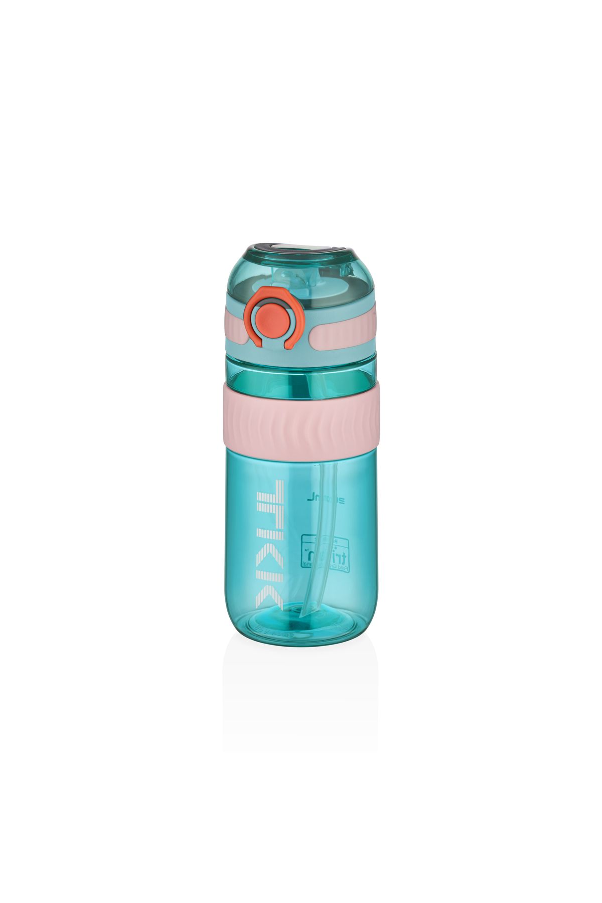 قمقمه ورزشی TKK 550ML SILICONE PIPETAN TRANSPORT دستگیره مواد دوام TRITAN PATARA Vagonlife
