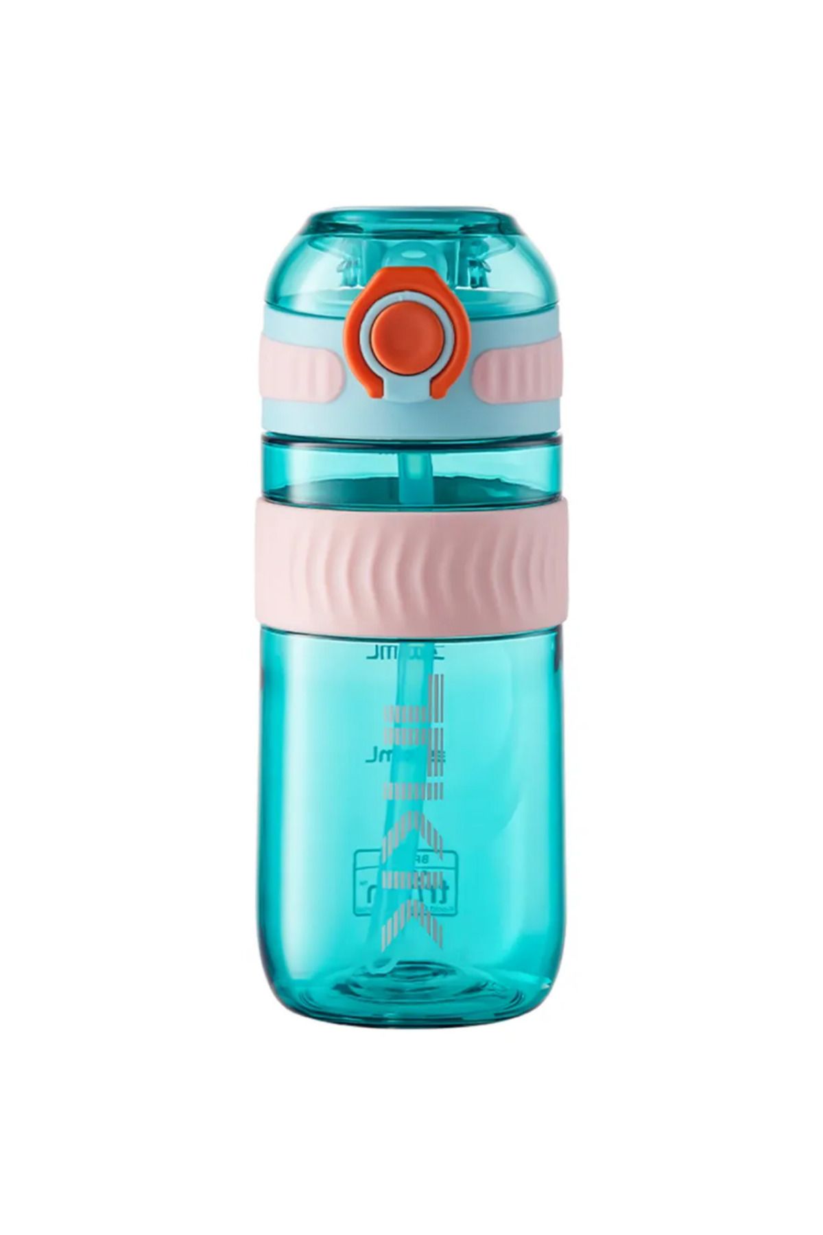 قمقمه ورزشی TKK 550ML SILICONE PIPETAN TRANSPORT دستگیره مواد دوام TRITAN PATARA Vagonlife