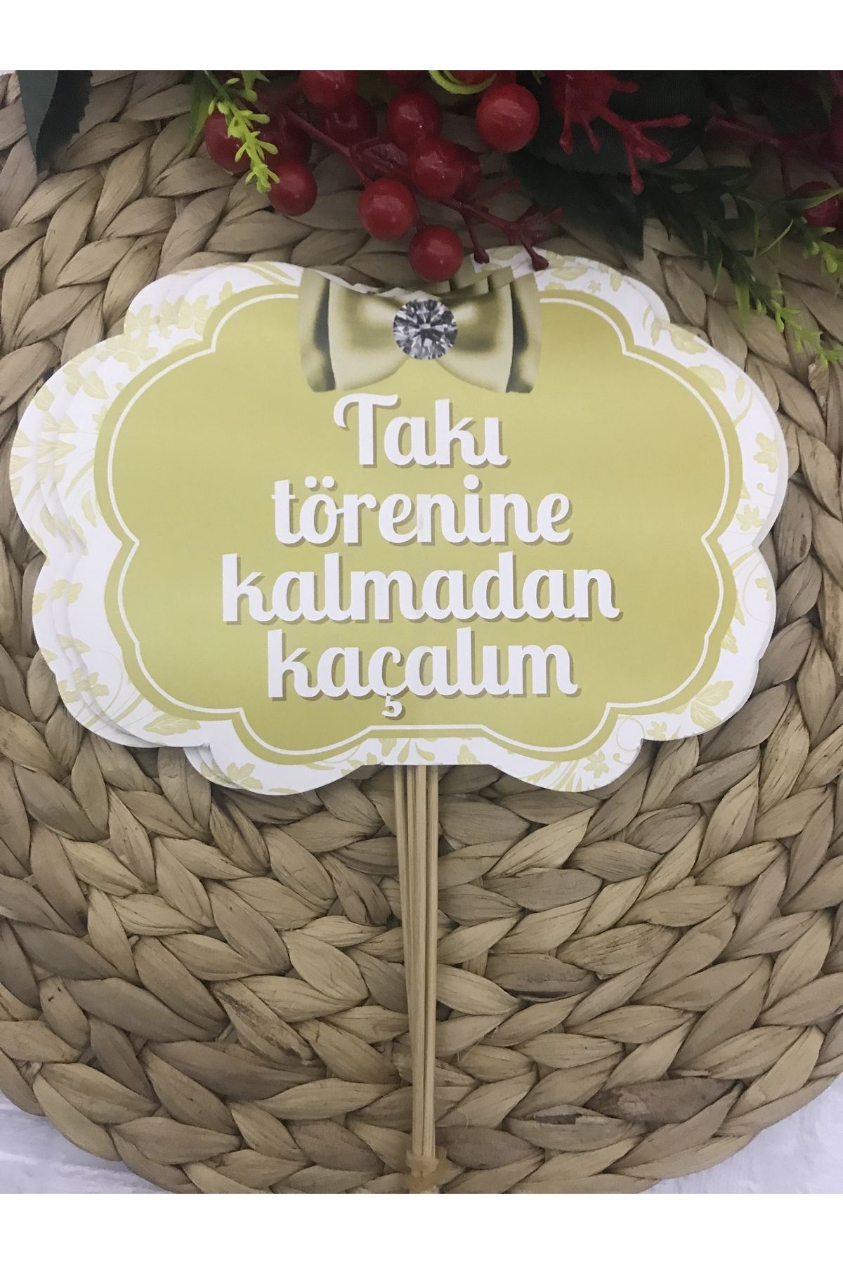 Deniz Party Store TAKI TÖRENİNE KALMADAN KAÇALIM ... Konuşma Balonu 5 adet