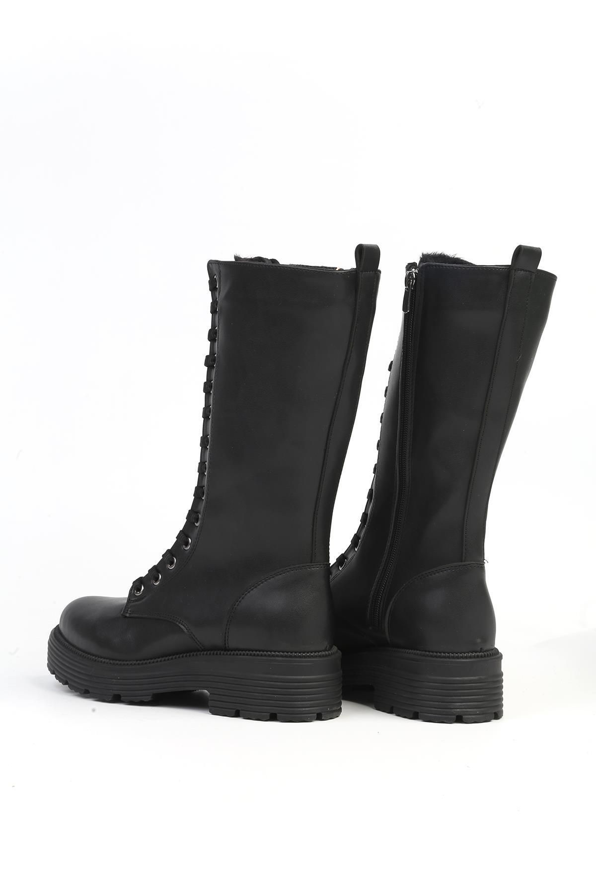 Pierre Cardin-®| PC-52504 - 3592 حذاء نسائي جلد أسود 4