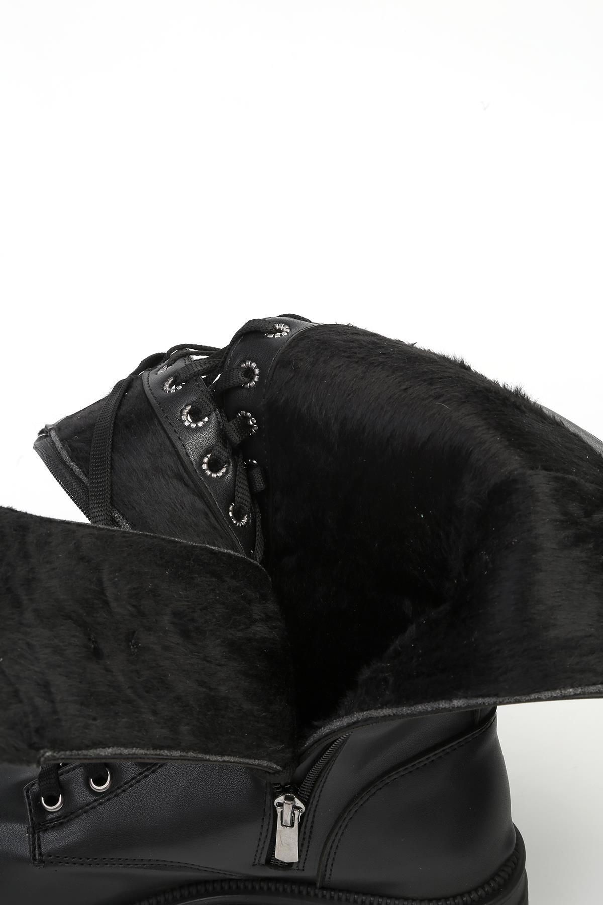 Pierre Cardin-®| PC-52504 - 3592 حذاء نسائي جلد أسود 2