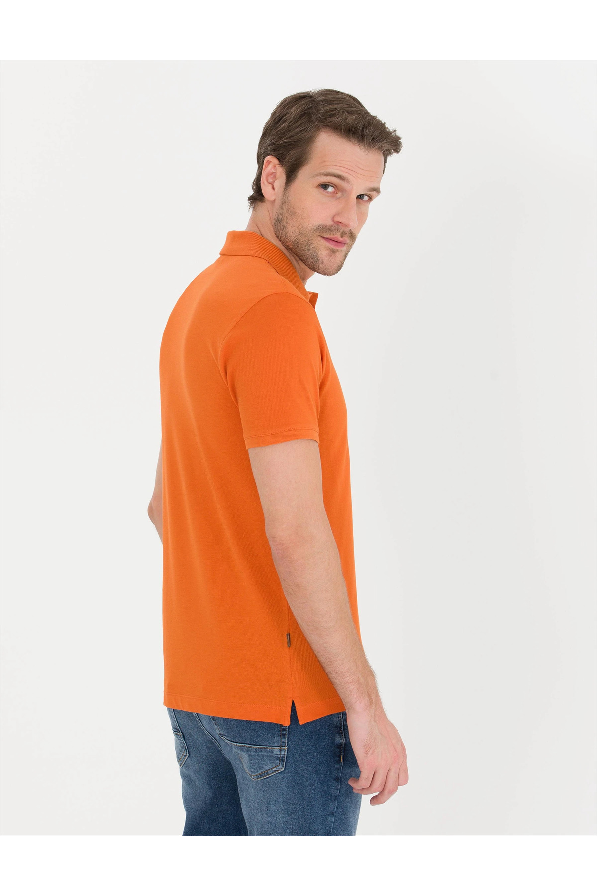 تیشرت یقه پلو مردانه راسته آستین کوتاه | پیر کاردین Pierre Cardin 1567279T - تصویر 2