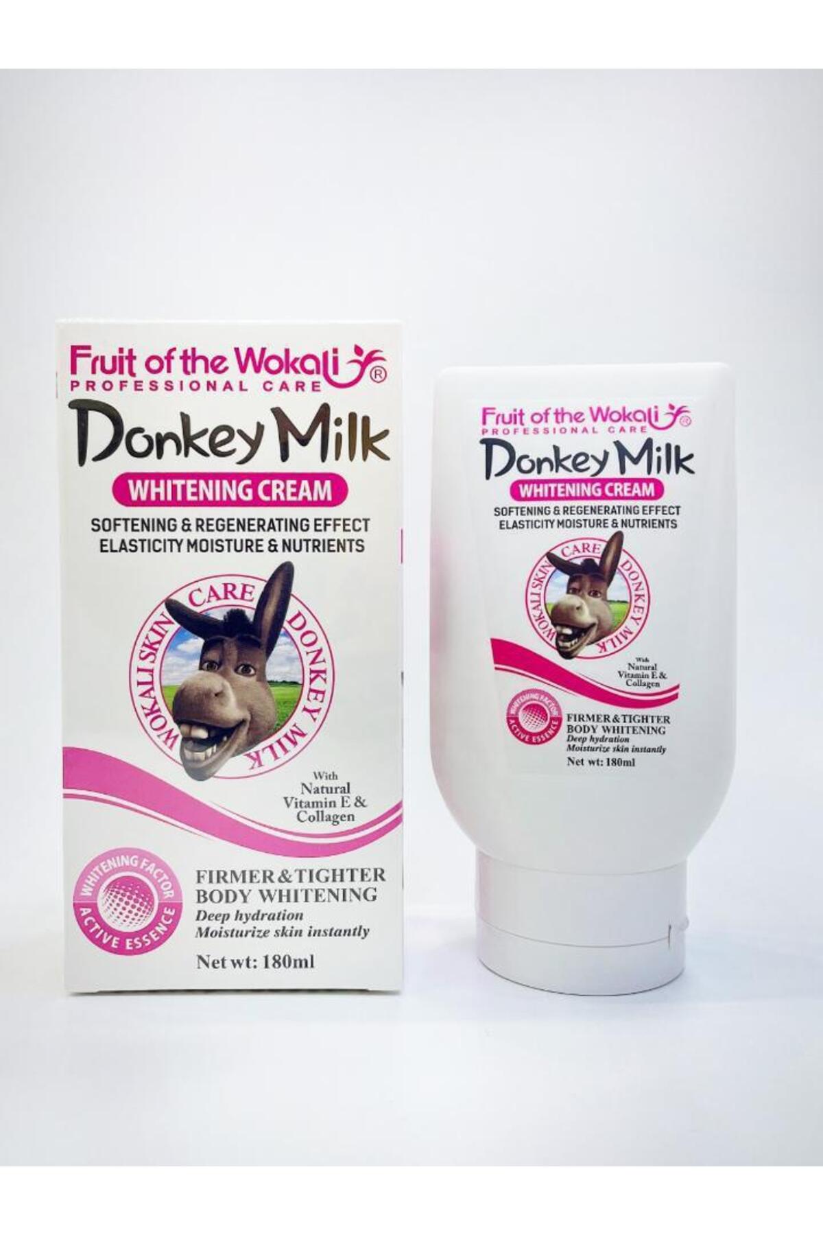 Fruit Of The Wokali EŞEK SÜTÜ ÖZLÜ BEYAZLATICI KREM VİTAMİN E