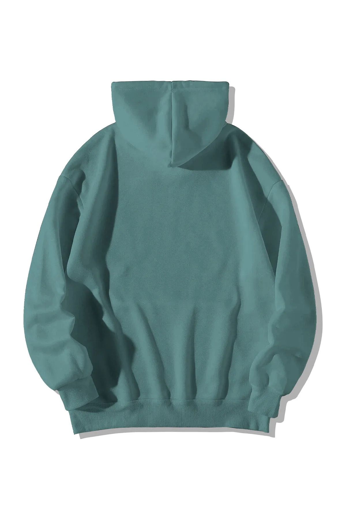 Moda Santiago Unisex Basic Hooded Sweatshirt - Trendyol