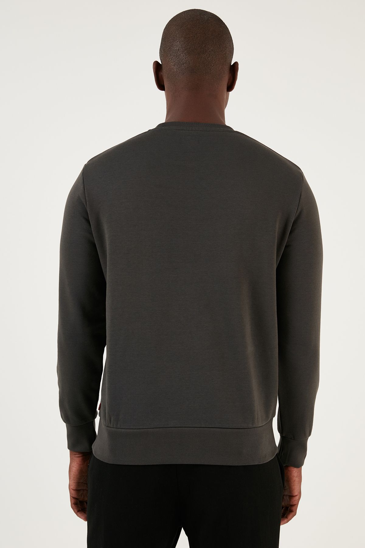 سویشرت آبی مردانه پنبه به طور منظم لباس یقه دوچرخه عرق A2824 Levi's