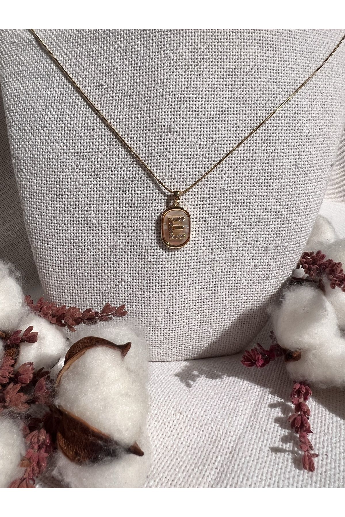 Mev Jewelry Store Steel Necklace Gold colored Casual Trendyol