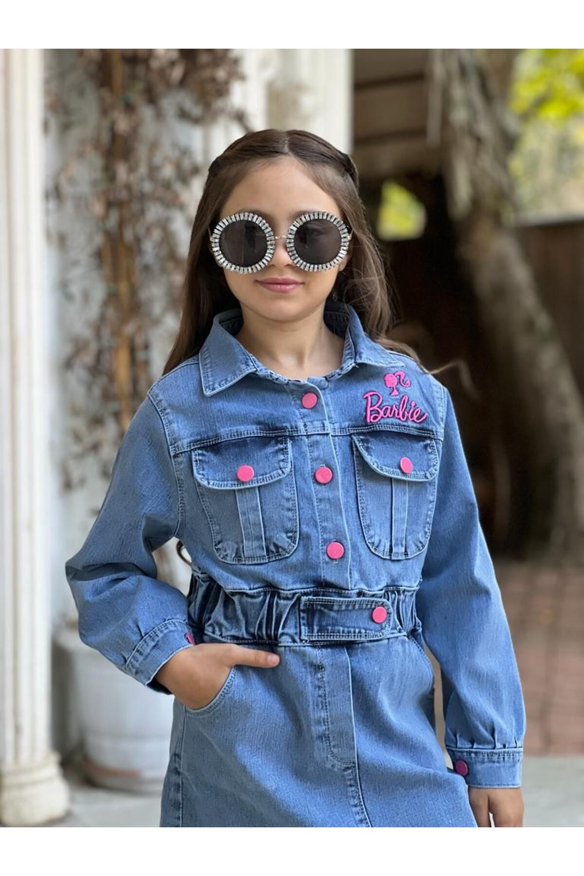 ASEL BEBE Dress Blue Blazer dress Trendyol