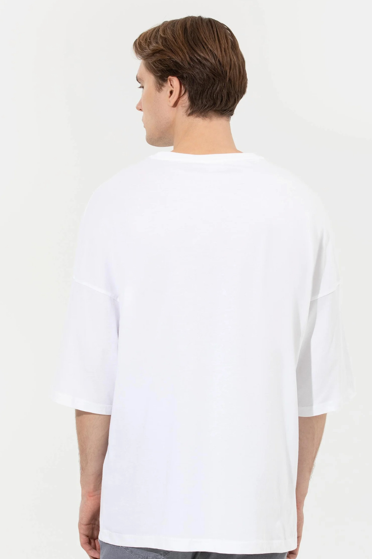تیشرت مردانه سفید یو اس پولو | اورجینال G081SZ011.000.1361222 - تصویر 4