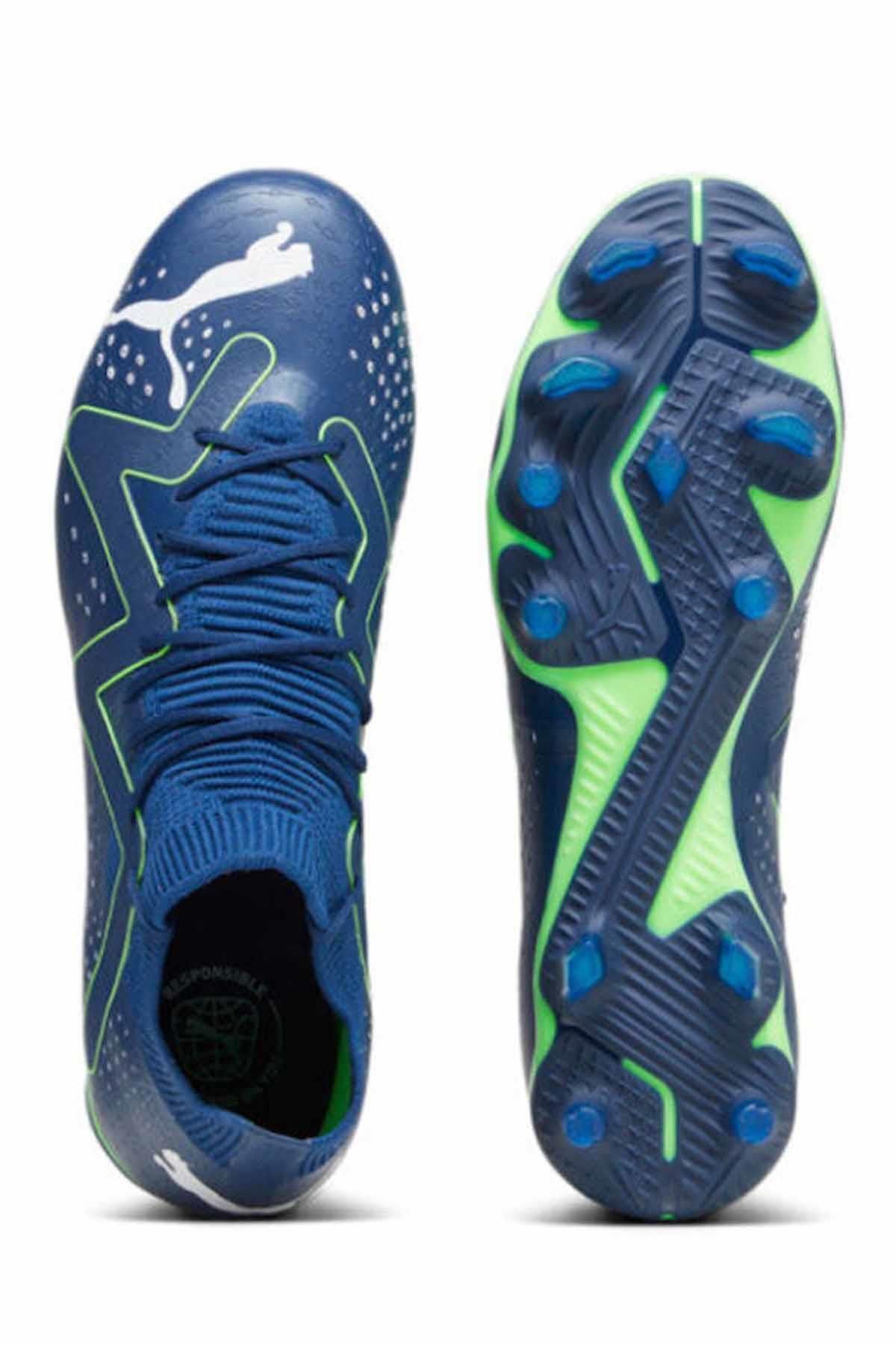 کفش چمن مصنوعی داخلی آبی مردانه NEYMAR FUTURE MATCH NAFF PRO FG AG CRAMPON 107370 03 LACI Puma