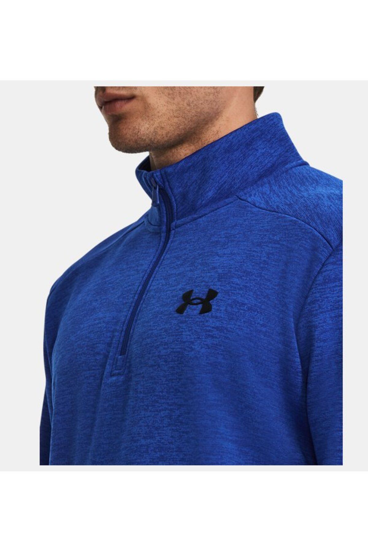 سویشرت ورزشی آبی مردانه پیچ زره و تاب Zippered 1373359 400 Under Armour