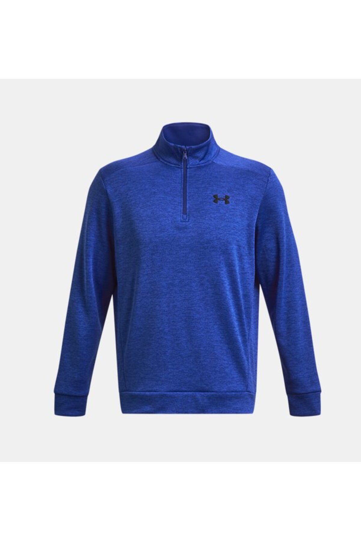 سویشرت ورزشی آبی مردانه پیچ زره و تاب Zippered 1373359 400 Under Armour