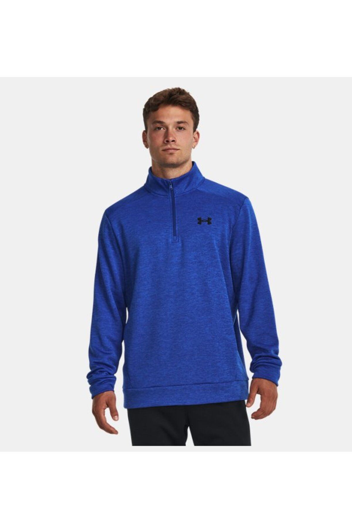 سویشرت ورزشی آبی مردانه پیچ زره و تاب Zippered 1373359 400 Under Armour