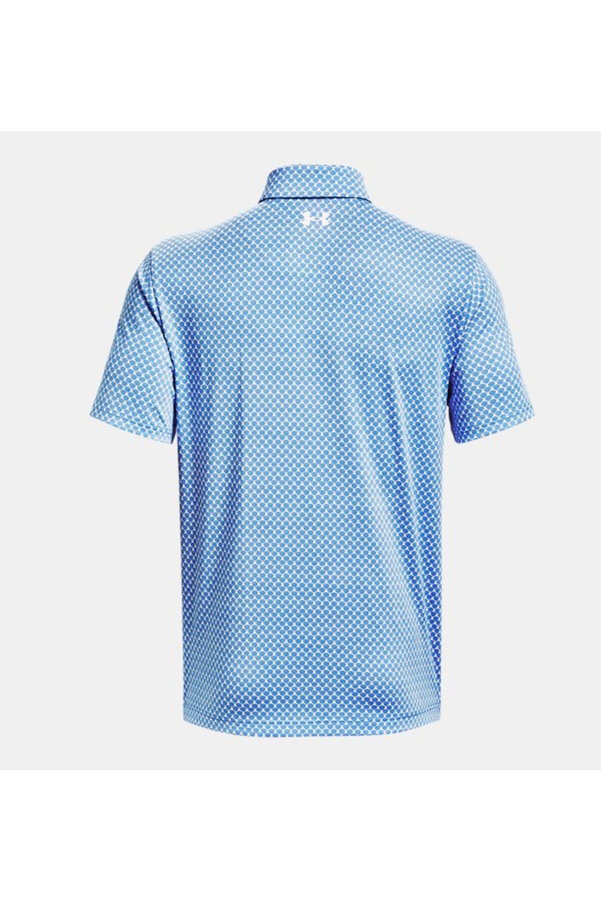 تی شرت آبی مردانه Playoff UA در 3.0 چاپی Polo 1378677 105 Under Armour
