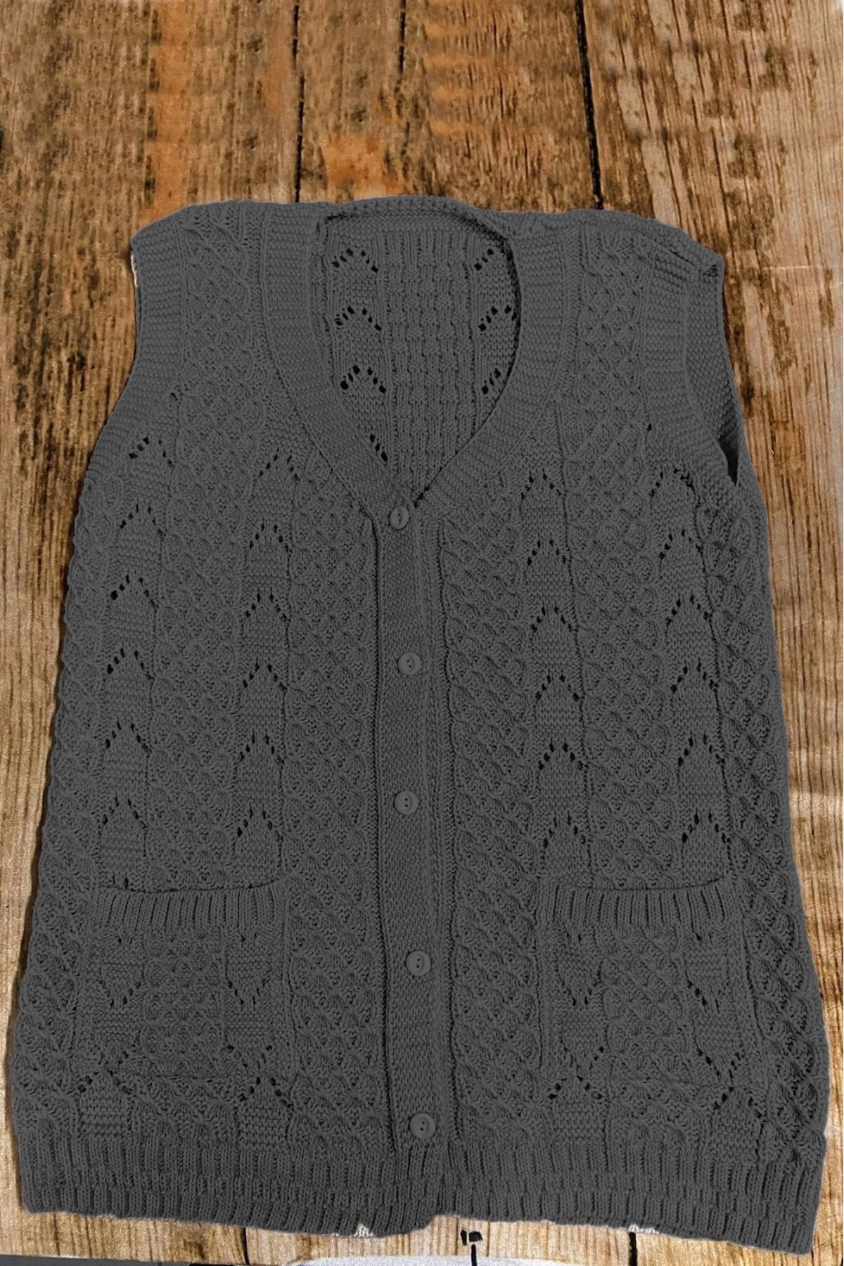 Çt Çeyizci Tekstil Vestă De Zestre, Vestă Fără Sclipici, Vestă Împletită, Vestă Cadou, Vestă De Mireasă - Mărime Mare Femeie - Large Size