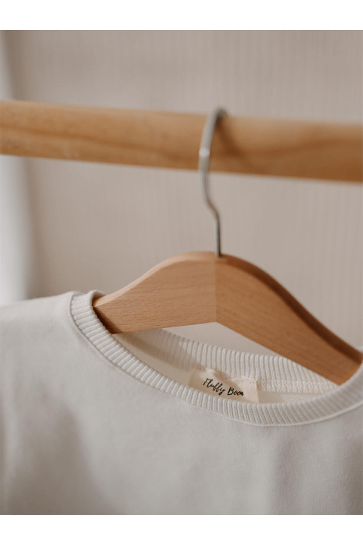 سویشرت پسرانه سفید Fluffyboon | FBSW اورجینال - تصویر 2