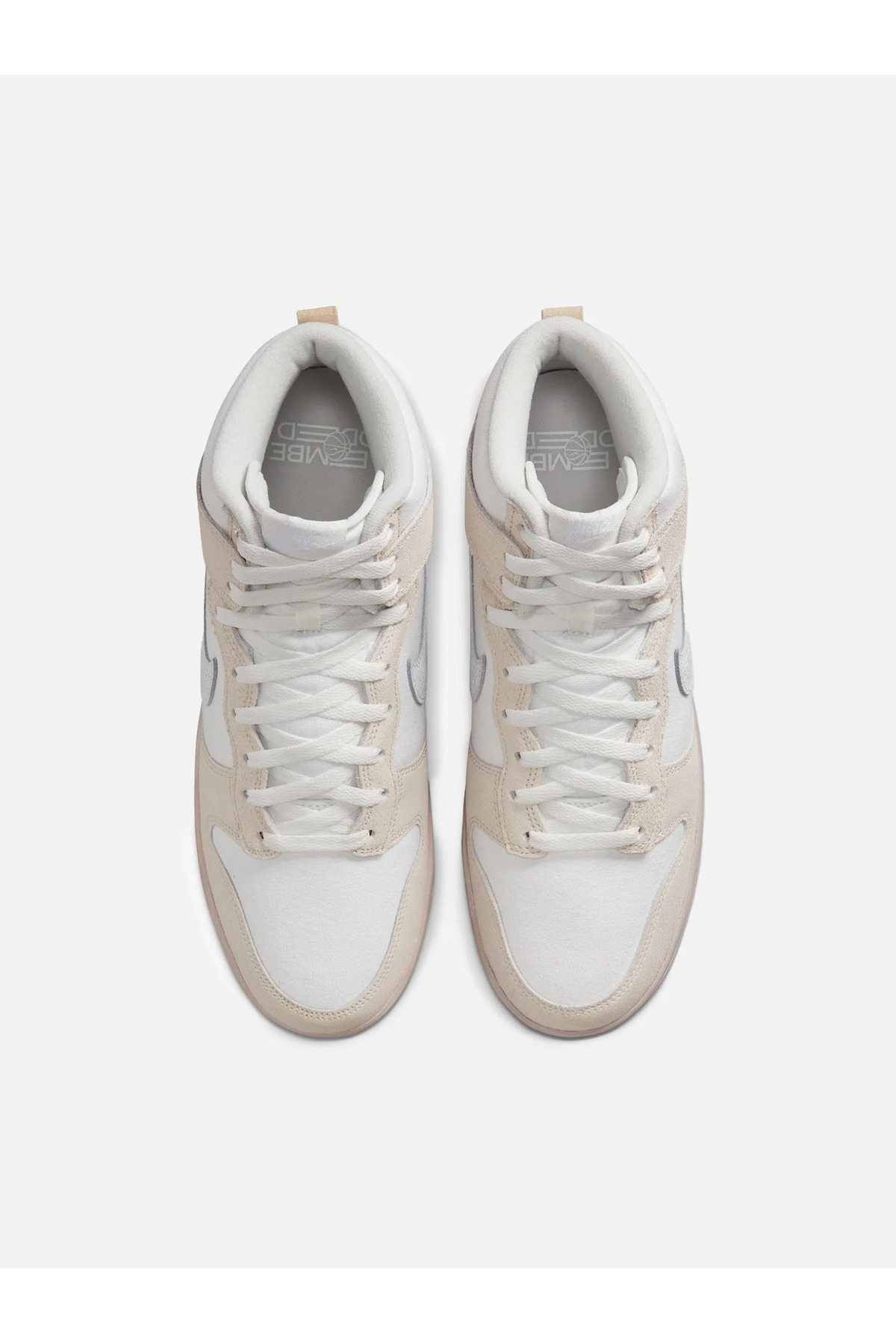 کفش Nike نایکی ورزشی مردانه Dunk High Retro Premium 'Cracked Leather Swoosh' اورجینال - تصویر 3