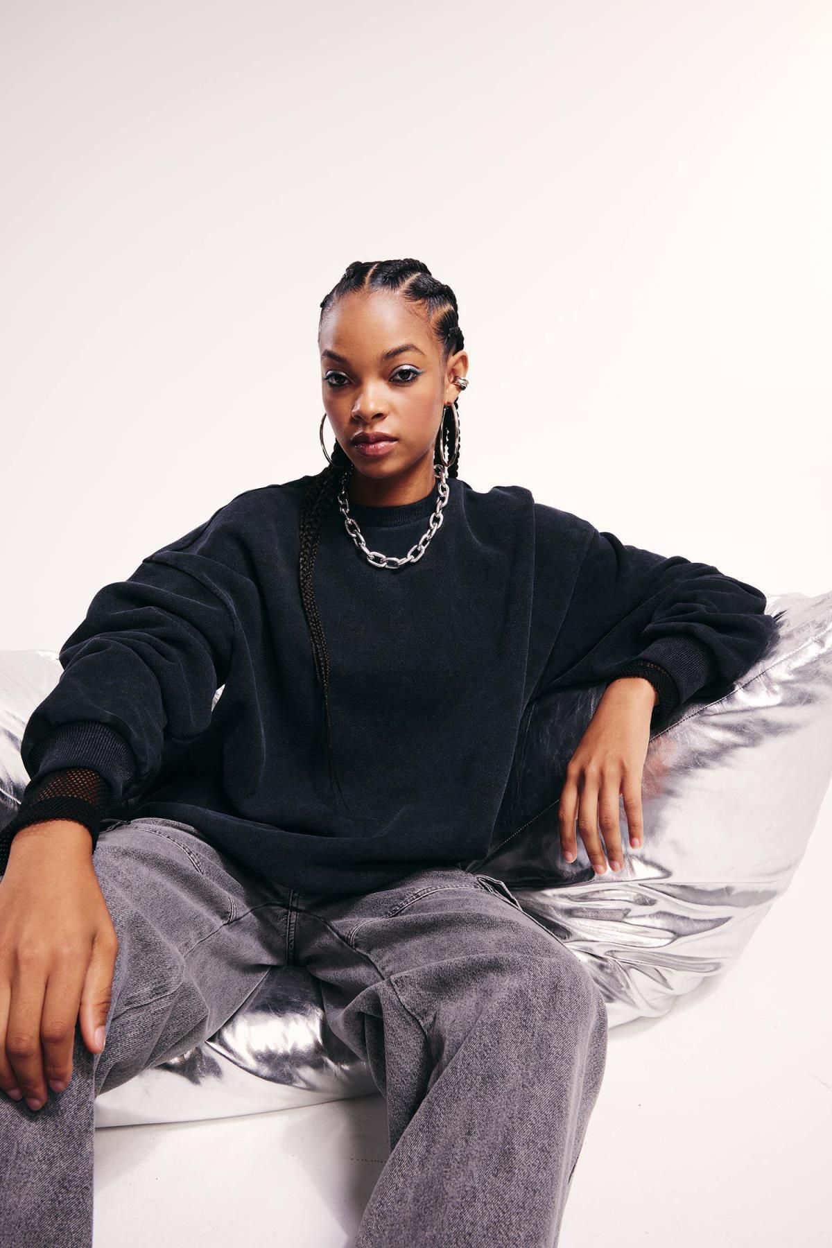 Defacto cheap oversize sweatshirt