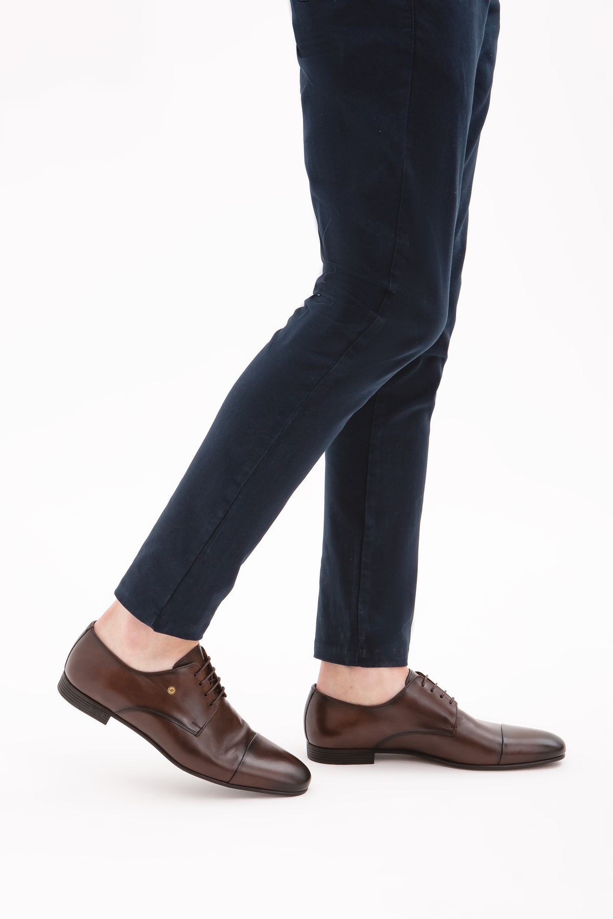 Dark brown flat shoes hotsell