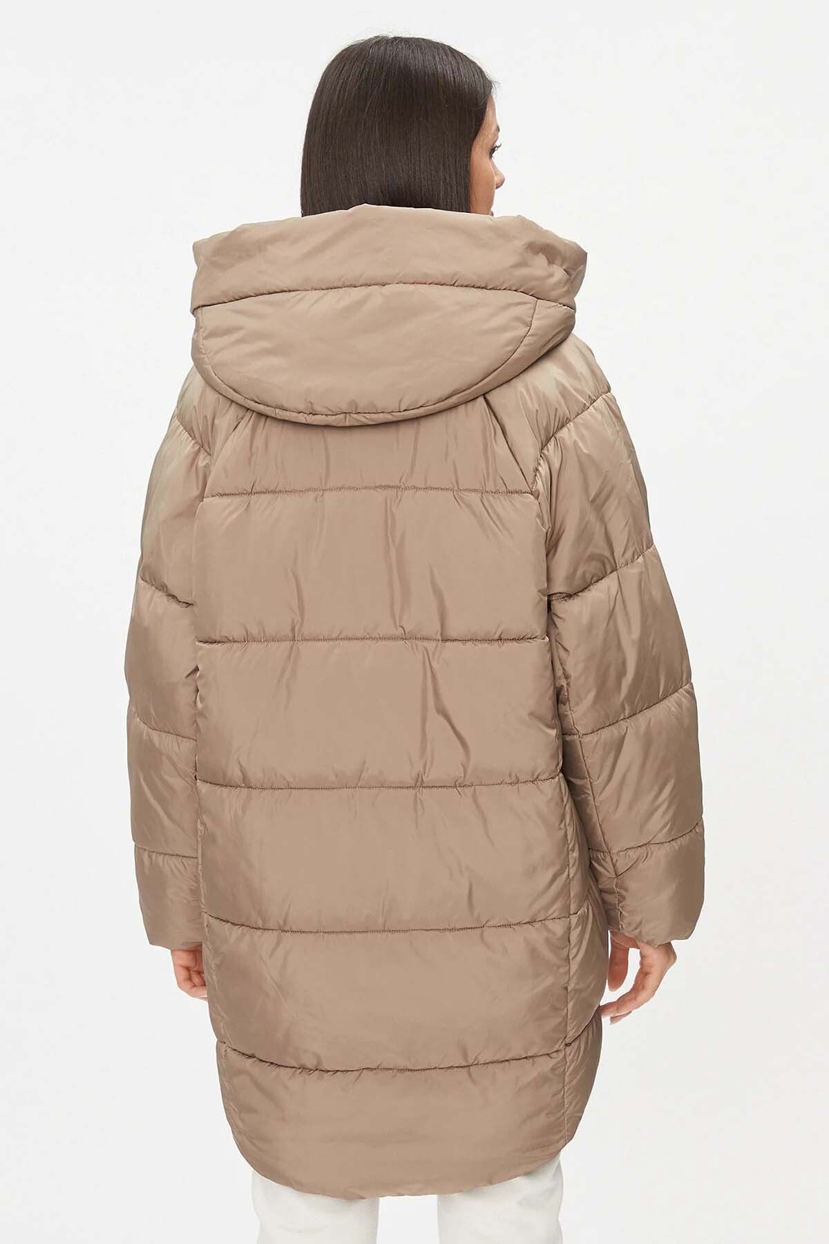 Mink outlet padded coat