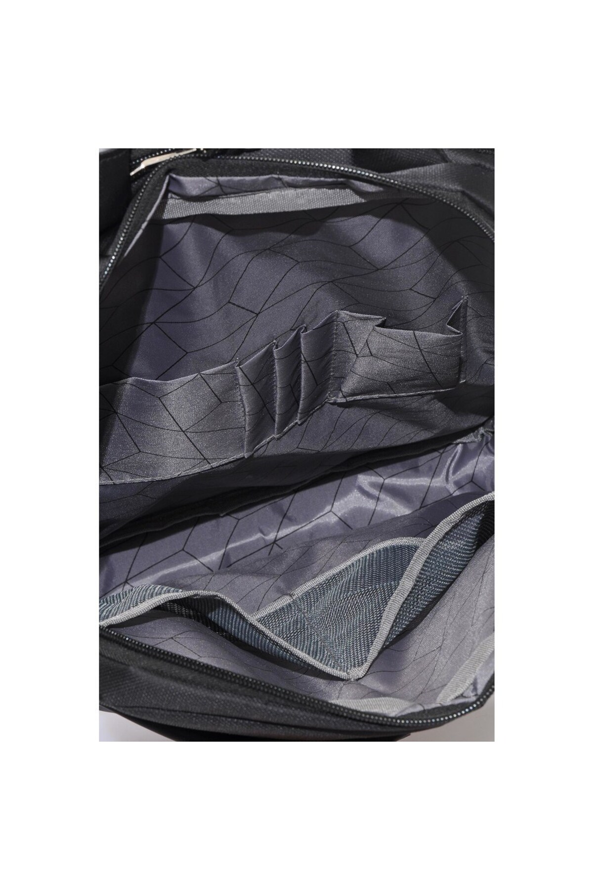 کوله پشتی مردانه مشکی ÇÇS | 51274 اورجینال - تصویر 4