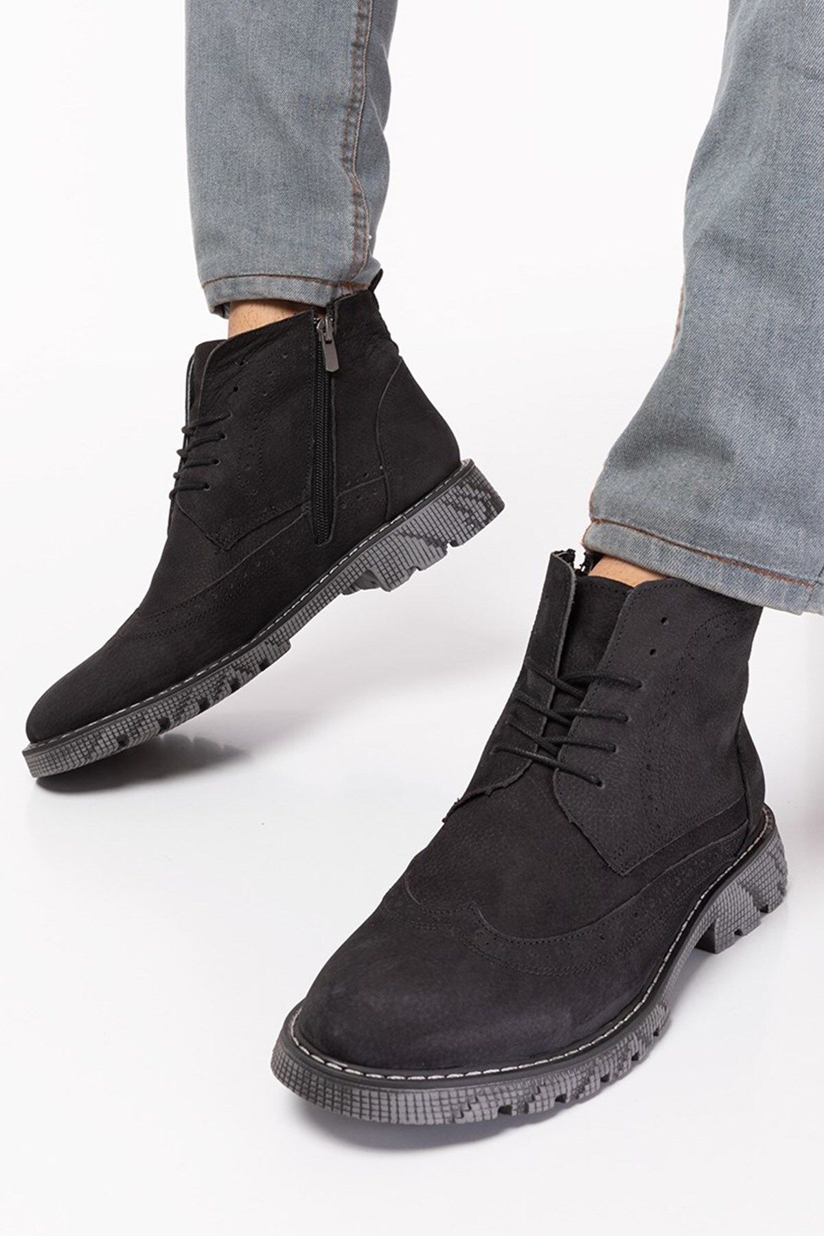 maximoda-Bocanci pentru bărbați din piele nubuck 1