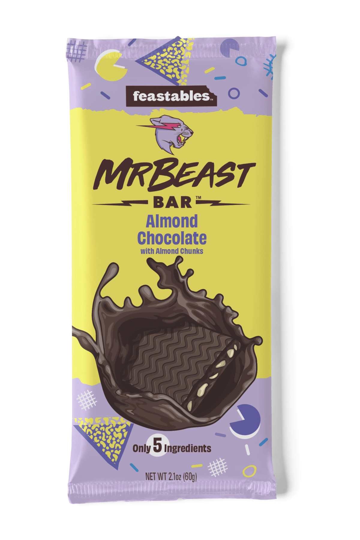 Feastables Mr Beast Almond Chocolate 60 gr Fiyatı, Yorumları Trendyol