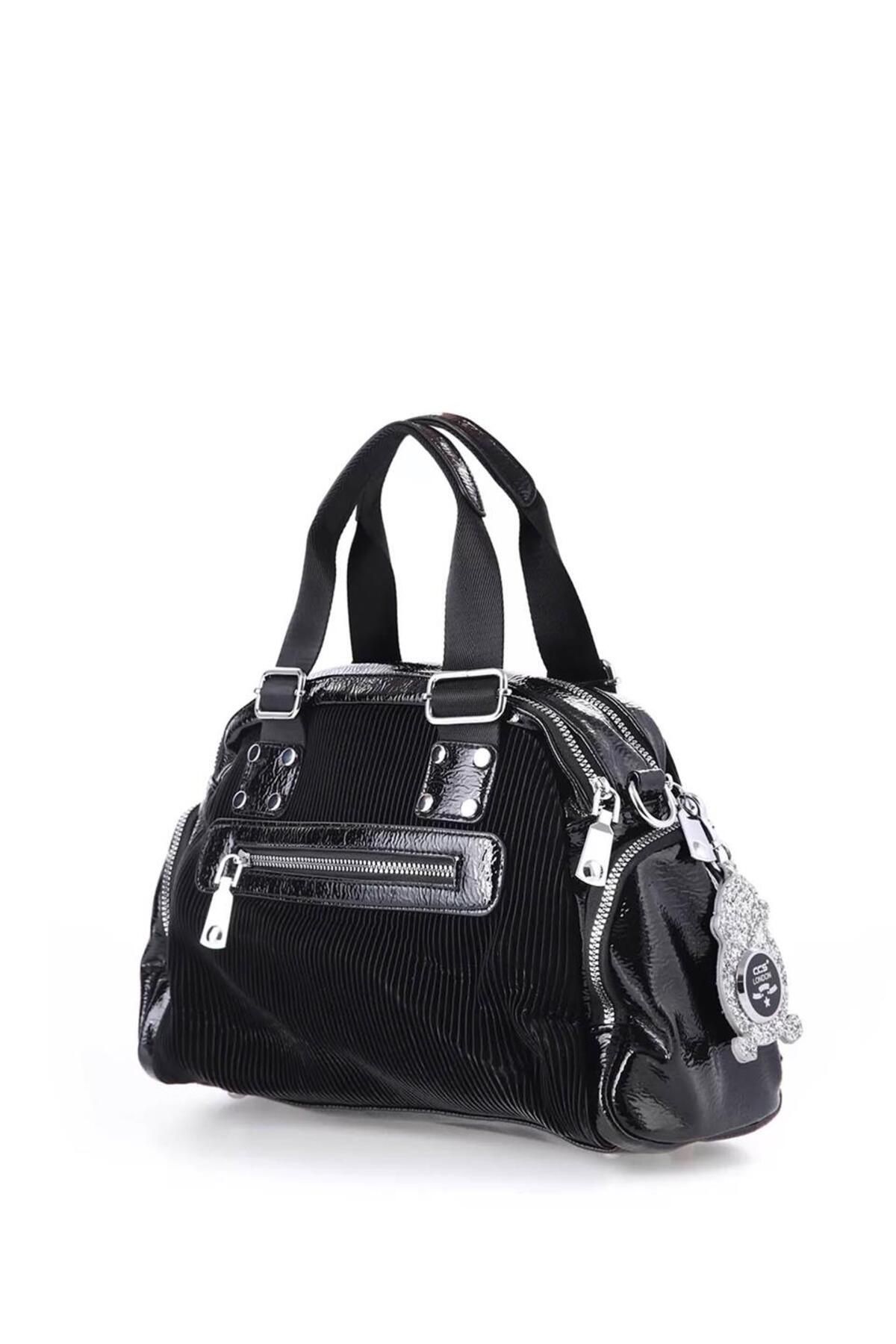 ÇÇS-17116 Geantă Crossbody Neagră 3