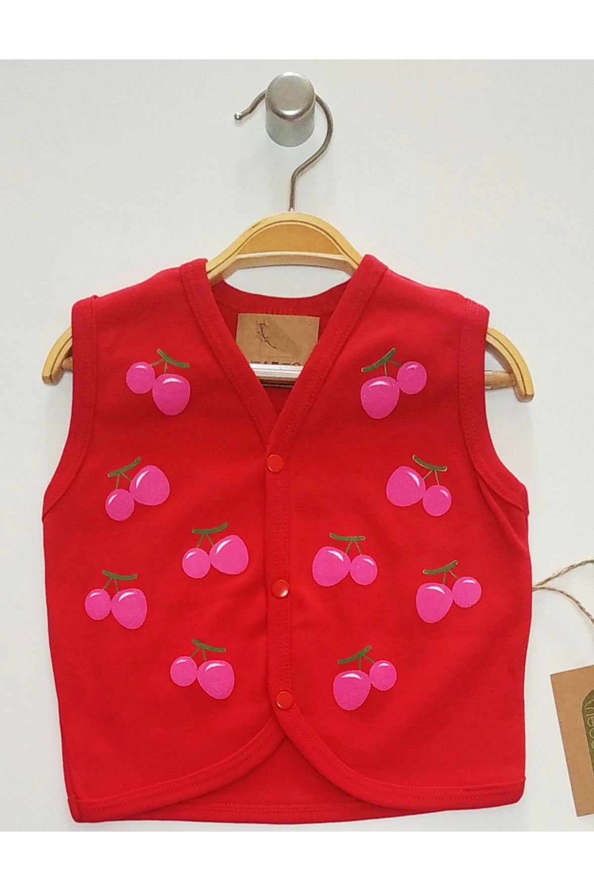 Baby girl cotton vest sales
