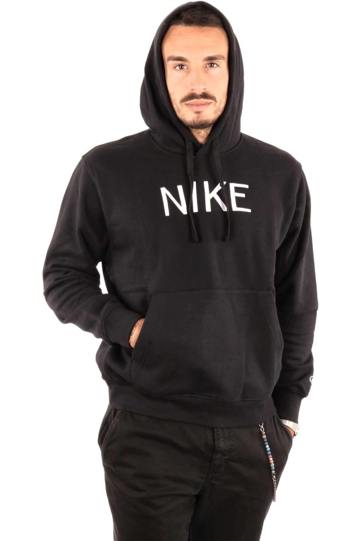 Nike Sweatshirt Beige Slim Fit Trendyol