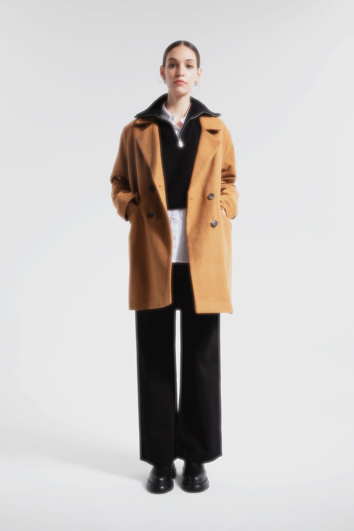 پالتو زنانه دفاکتو | X2182AZ22WN Defacto - Image 2