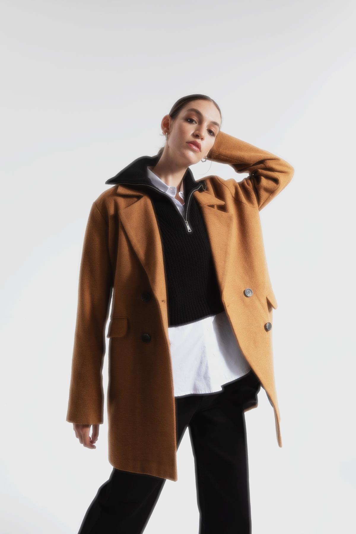 پالتو زنانه دفاکتو | X2182AZ22WN Defacto - Image 3