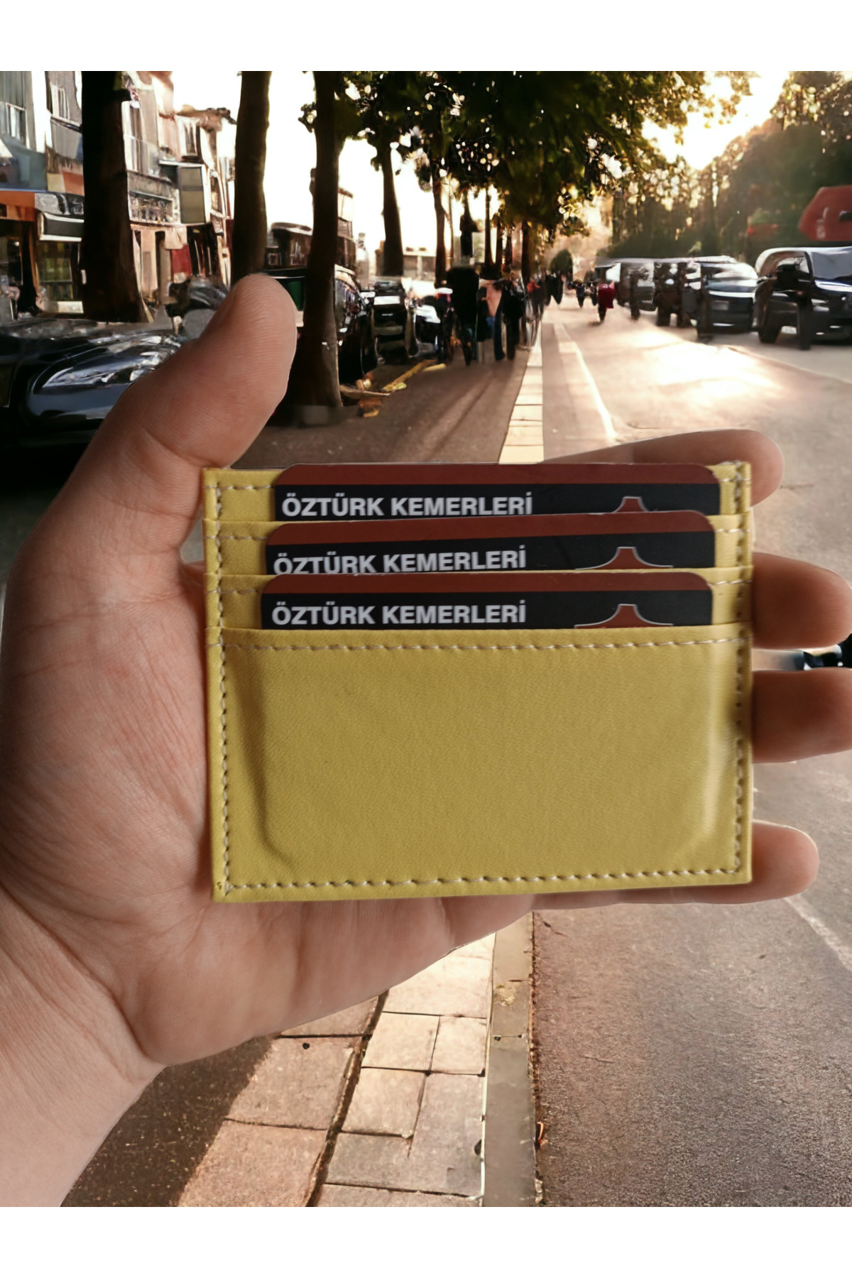 Original Boxed Super Slim Leather Slim Model Credit Card & Business Card Holder Faux Leather Card Holder