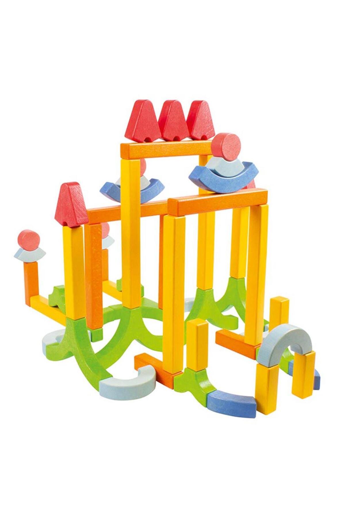 Beleduc Ahşap Aktivite Blokları 105 Parça