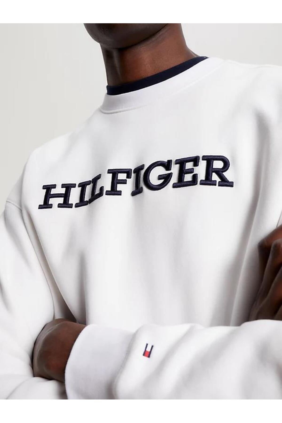 سویشرت مردانه راسته  آستین بلند | تامی هیلفیگر Tommy Hilfiger MW0MW32726YBH - تصویر 3